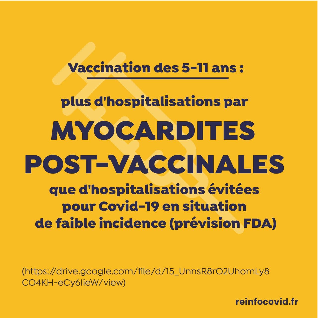 myocardites post-vaccinales